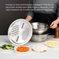 MASTER 3X1® Set de Bowls Multifunción: Ralla, Lava y Cocina Fácil